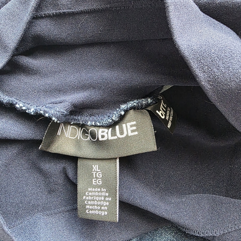 Indigo Blue Maternity Jeans XL NWT - Picture 5 of 11